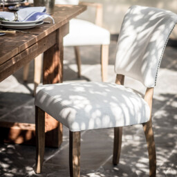 Timothy Oulton Mimi Dining Chair, White Leather - Barker & Stonehouse - thumbnail 3