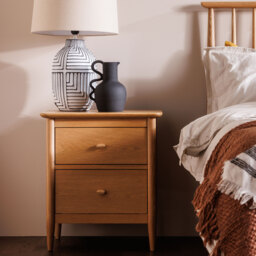 Ercol Teramo Bedside Cabinet, Neutral Oak - Barker & Stonehouse - thumbnail 2