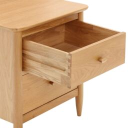 Ercol Teramo Bedside Cabinet, Neutral Oak - Barker & Stonehouse - thumbnail 5