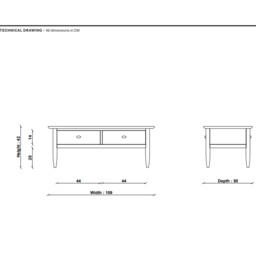 Ercol Teramo Coffee Table, Neutral Oak - Barker & Stonehouse - thumbnail 5