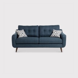 Myers Large Sofa, Blue Fabric - Barker & Stonehouse
