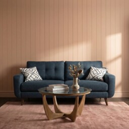 Myers Large Sofa, Blue Fabric - Barker & Stonehouse - thumbnail 2
