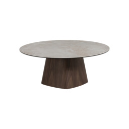 Cosmos Coffee Table, Round, White Ceramic - Barker & Stonehouse - thumbnail 6
