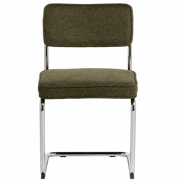 Nellim Dining Chair, Green Fabric - Barker & Stonehouse - thumbnail 3