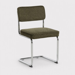 Nellim Dining Chair, Green Fabric - Barker & Stonehouse - thumbnail 2
