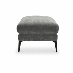 Zanuso Large Ottoman Footstool, Grey Fabric - Barker & Stonehouse - thumbnail 4