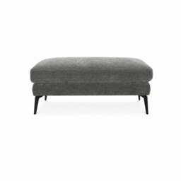 Zanuso Large Ottoman Footstool, Grey Fabric - Barker & Stonehouse - thumbnail 3