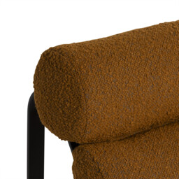Lucien Accent Chair, Yellow Boucle - Barker & Stonehouse - thumbnail 4