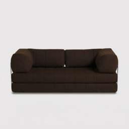 Miro Sofa Bed Bed, Brown Fabric - Barker & Stonehouse - thumbnail 1