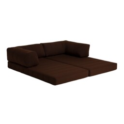 Miro Sofa Bed Bed, Brown Fabric - Barker & Stonehouse - thumbnail 3