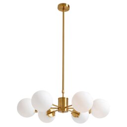 Cleo Gold Bulb Pendant Light Metal - Barker & Stonehouse - thumbnail 3