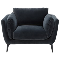 Boone Armchair, Grey Fabric - Barker & Stonehouse - thumbnail 2