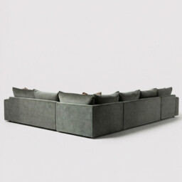Providence Lhf Modular Corner Modular Sofa, Green Fabric - Barker & Stonehouse - thumbnail 5