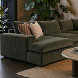 Providence Lhf Modular Corner Modular Sofa, Green Fabric - Barker & Stonehouse - thumbnail 6