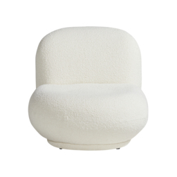 Margot Accent Armchair, Neutral Fabric - Barker & Stonehouse - thumbnail 3