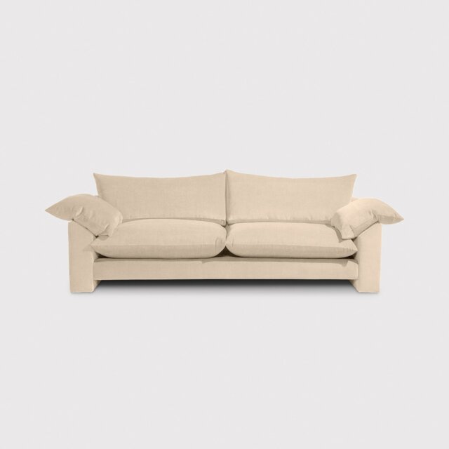 Hoxton Extra Large Sofa, Neutral Fabric - Barker & Stonehouse - image 1