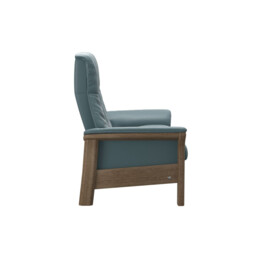 Stressless Windsor 2 Seater Recliner Sofa, Blue Leather - Barker & Stonehouse - thumbnail 3