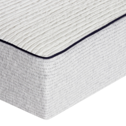 Nia Single Size Mattress 90x190cm, White Fabric - Barker & Stonehouse - thumbnail 1