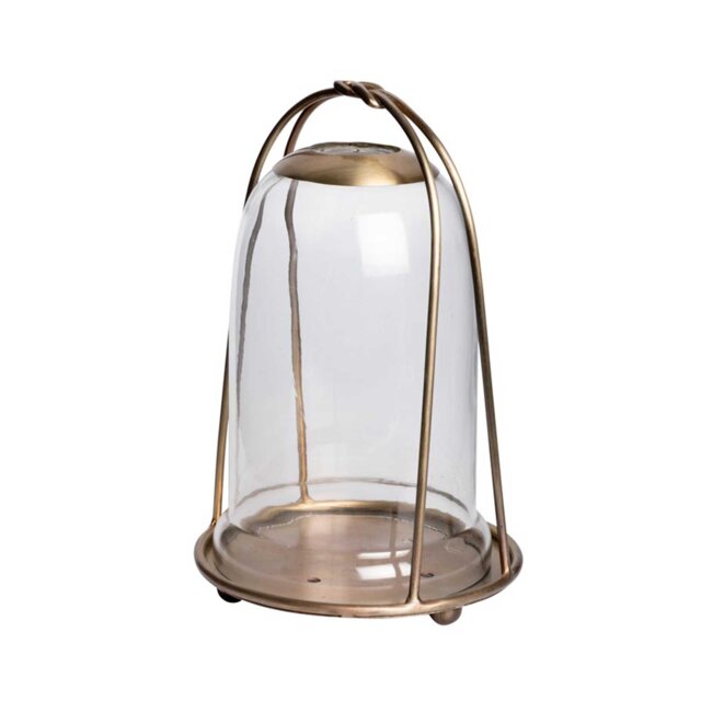Knotted Cloche Candle Holder Metal - Barker & Stonehouse - image 1