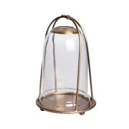 Knotted Cloche Candle Holder Metal - Barker & Stonehouse - thumbnail 1