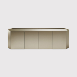 Cattelan Italia Chelsea 4 Door Sideboard, Bronze - Barker & Stonehouse