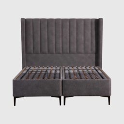 Tempur Suffolk King Slim Disc Static Divan Bed, Purple Velvet - Barker & Stonehouse - thumbnail 2