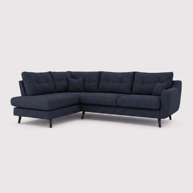 Myers Corner Group Left Corner Sofa, Navy Fabric - Barker & Stonehouse - image 1