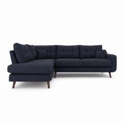 Myers Corner Group Left Corner Sofa, Navy Fabric - Barker & Stonehouse - thumbnail 2