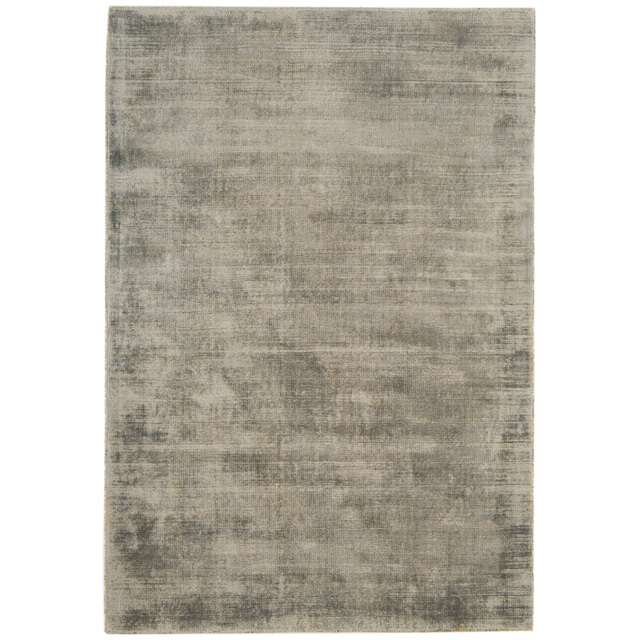 Tyde Smoke 160x230cm Rug, Square Viscose - W160cm - Barker & Stonehouse