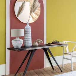 White Wash Lined Table Lamp Wood - Barker & Stonehouse - thumbnail 2