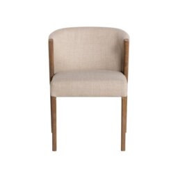 Hollis Dining Chair, Neutral Fabric - Barker & Stonehouse - thumbnail 3