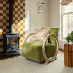 Kerris Armchair, Green Oak - Barker & Stonehouse - thumbnail 2