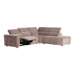 Rochester Rhf Corner Recliner Sofa, Neutral Fabric - Barker & Stonehouse - thumbnail 4