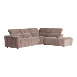 Rochester Rhf Corner Recliner Sofa, Neutral Fabric - Barker & Stonehouse - thumbnail 3