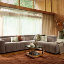 Rochester Rhf Corner Recliner Sofa, Neutral Fabric - Barker & Stonehouse - thumbnail 2