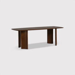 Zerina Dining Table 220x100x76cm, Acacia Wood - Barker & Stonehouse - thumbnail 1
