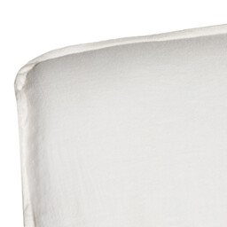 Aspley Armchair, White Fabric - Barker & Stonehouse - thumbnail 2