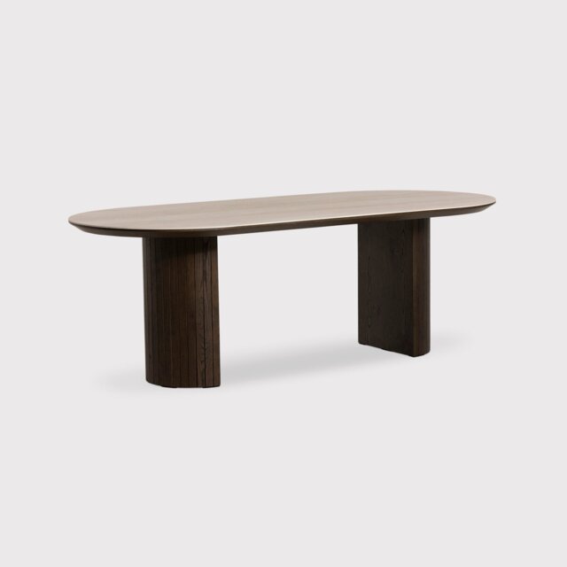 Kita Fixed Dining Table, Round, Wood - 220cm - Barker & Stonehouse - image 1