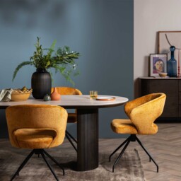 Kita Fixed Dining Table, Round, Wood - 220cm - Barker & Stonehouse - thumbnail 2
