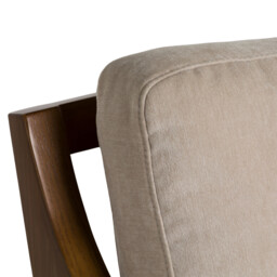 Ambrosio Accent Armchair, Neutral Fabric - Barker & Stonehouse - thumbnail 4