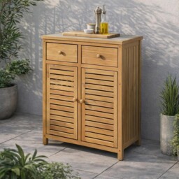Calabria Kitchen 2 Drawer, Neutral - Barker & Stonehouse