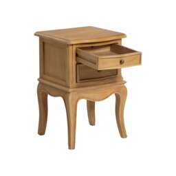 Cecile 2 Drawer Bedside Table, Neutral Wood - Barker & Stonehouse - thumbnail 4