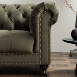 Ullswater Club Armchair, Green Velvet - Barker & Stonehouse - thumbnail 3