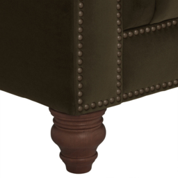 Ullswater Club Armchair, Green Velvet - Barker & Stonehouse - thumbnail 6