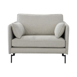 Juneau Armchair, Neutral Fabric - Barker & Stonehouse - thumbnail 2