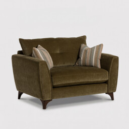 Calloway Cuddler, Green Fabric - Barker & Stonehouse