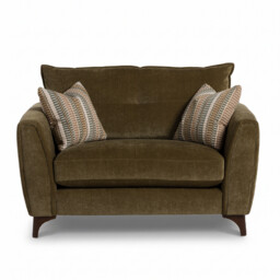 Calloway Cuddler Armchair, Neutral Fabric - Barker & Stonehouse - thumbnail 2