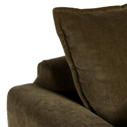 Calloway Cuddler Armchair, Neutral Fabric - Barker & Stonehouse - thumbnail 3