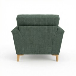 Ercol Sandford Armchair, Green Fabric - Barker & Stonehouse - thumbnail 4