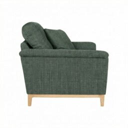 Ercol Sandford Armchair, Green Fabric - Barker & Stonehouse - thumbnail 3